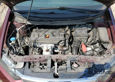 2012 Honda Civic Lx from USA, damaged, VIN 19XFB2F56CE029615